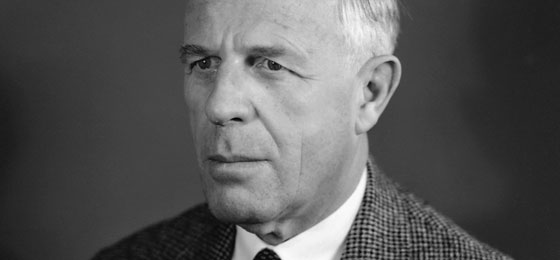 Un portrait d'Alexander von Muralt, fondateur du FNS. 