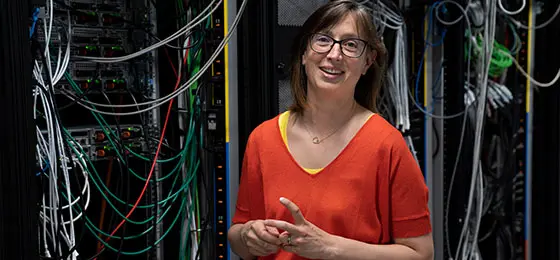 Das Bild zeigt Anne Verhamme, Gewinnerin des Marie Heim-Vögtlin-Preises 2019.