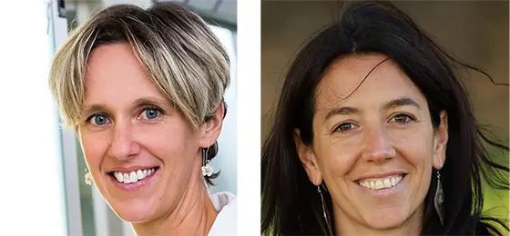 Porträtbilder: Camilla Jandus und Alba Grassi