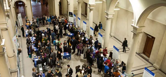 Dieses Bild zeigt den Info-Markt © ETH Zürich/Giulia Marthaler
