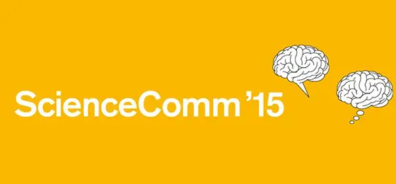 Logo von ScienceComm'15 © ScienceComm