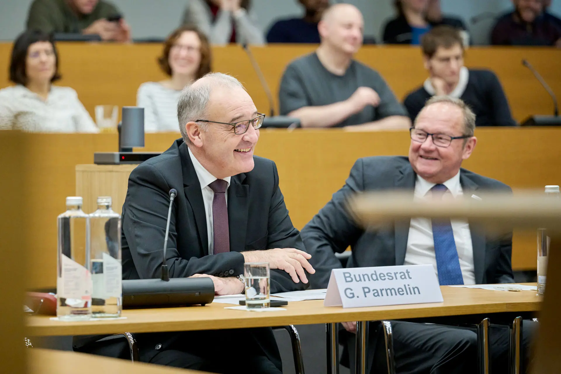 Guy Parmelin beim SNF