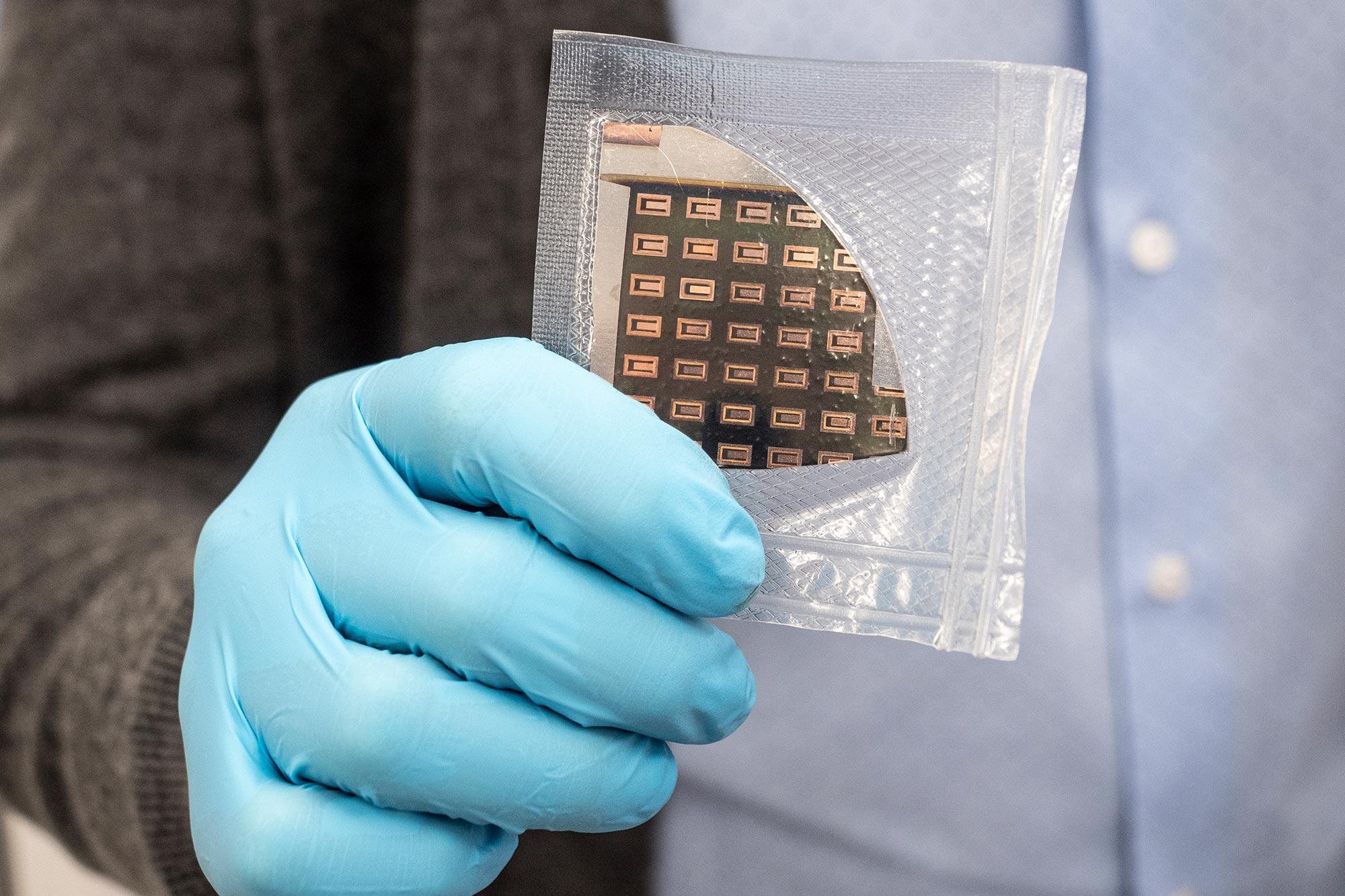 Prototyp der Batterie