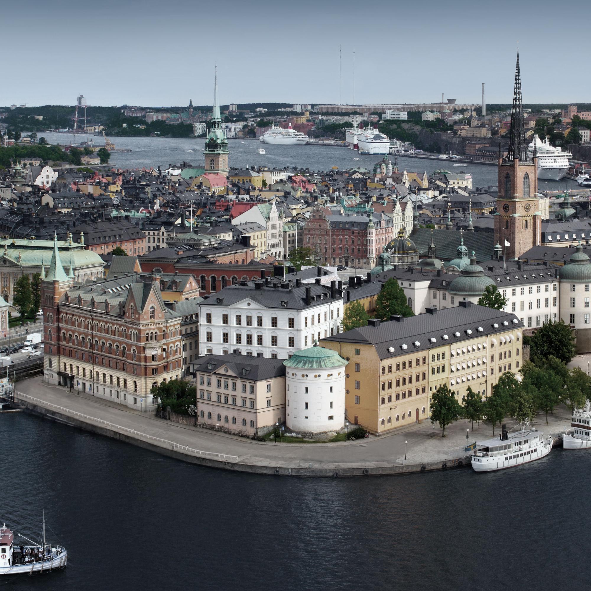 Panorama von Stockholm