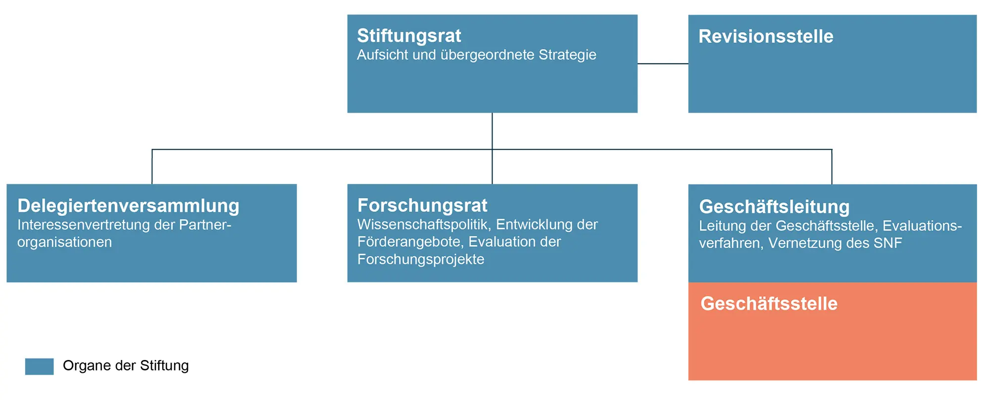 Zukunftsorientierte Struktur für den SNF (mit Text)