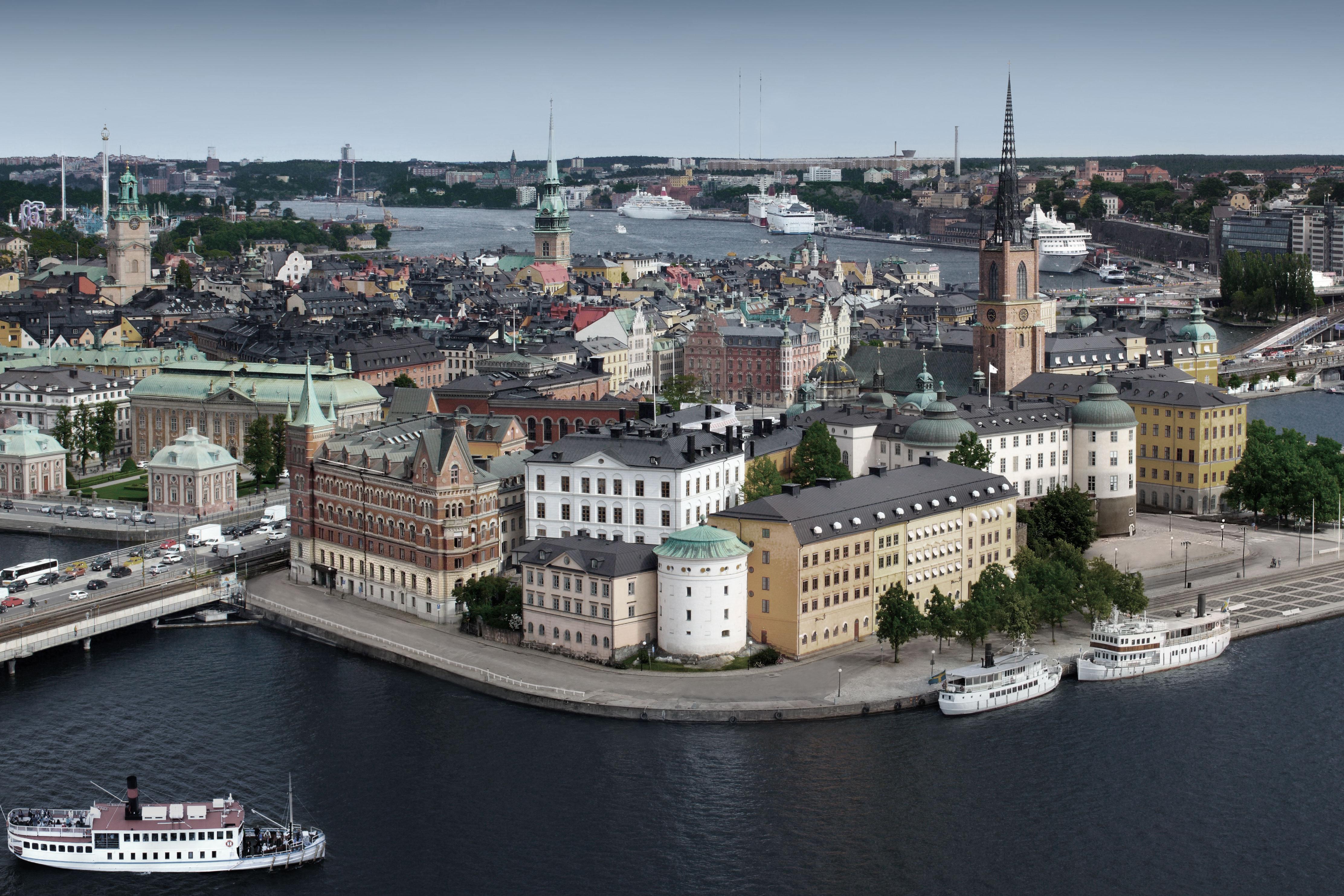 Panorama von Stockholm