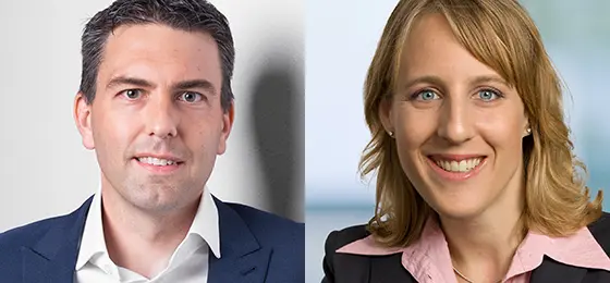 Neue Mitglieder der SNF-Geschäftsleitung: Sébastien Stampfli und Céline Liechti.