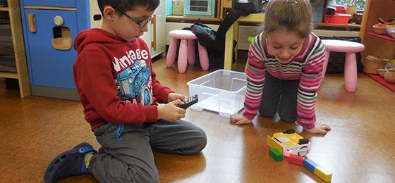Children at school