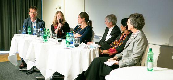 The roundtable of international experts at the "Gender and Excellence" conference © SNSF